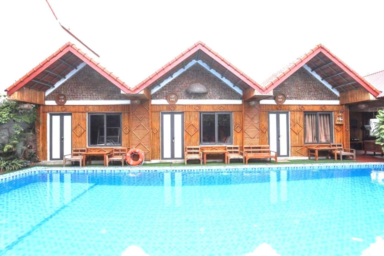 Tam Coc Charming Bungalow Ниньбинь Экстерьер фото