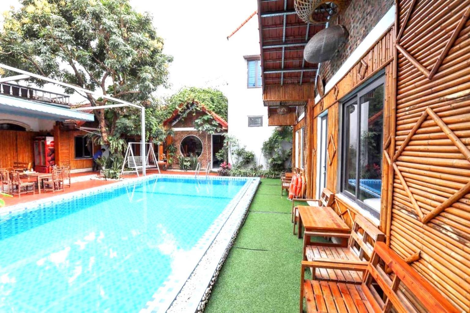 Tam Coc Charming Bungalow Ниньбинь Экстерьер фото